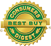 Awarded Consumer Digest Best Buy Rating