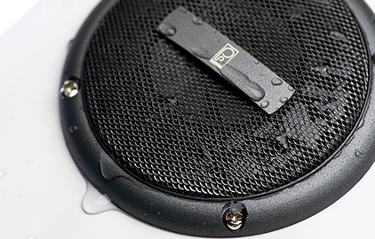 Fusion hot tub Sound System with marine grade speakers and subwoofer